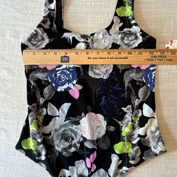 Stance Cute Floral Thong Body Suit Women’s Small NWT - Picture 8 of 11
